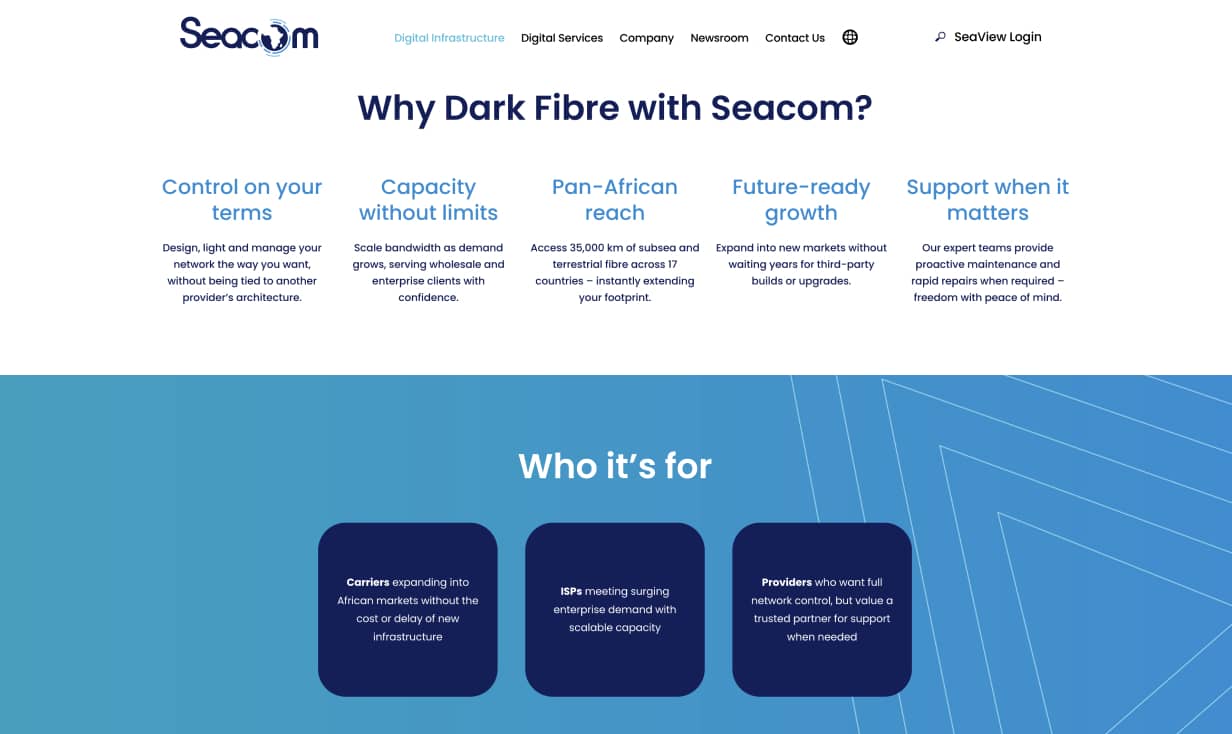 Seacom screenshot 1